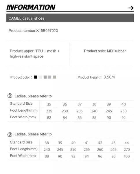 GOLDEN CAMEL Motion Control Sports Shoes – Men's & Women's All-Terrain Running Sneakers, Breathable Outdoor Jogging Footwear