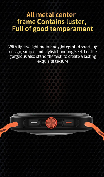 LAXASFIT 1.52" Smart Watch – Bluetooth Calling, Heart Rate & Fitness Tracker for Men & Women