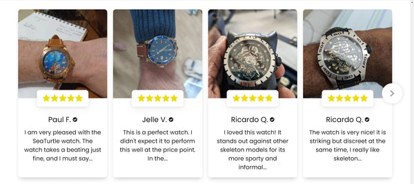 Boderry Windmill Men's Skeleton Watch – Automatic Mechanical Waterproof Sports Wristwatch, Stylish Fashion Timepiece