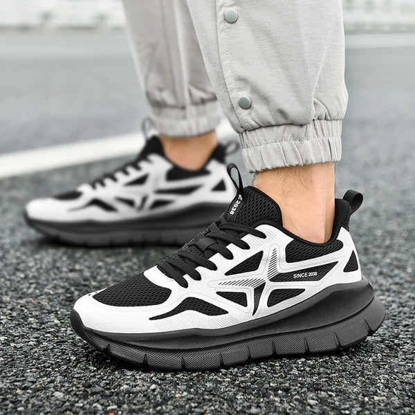 Unisex Couple Sneakers – Lightweight Spring Running Shoes, Anti-Slip, Soft Sole, Gym Training & Tennis Footwear