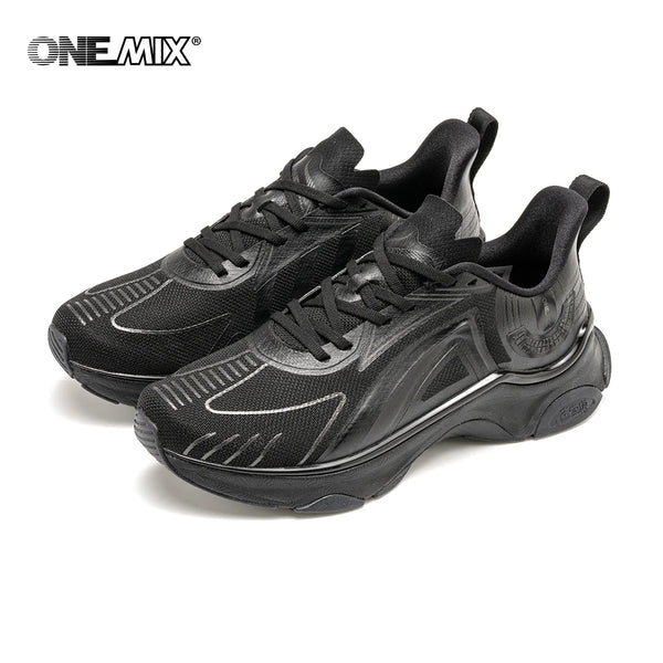 ONEMIX Men’s Running Shoes – Breathable, Wear-Resistant, Tech-Support Sneakers for Jogging & Sports