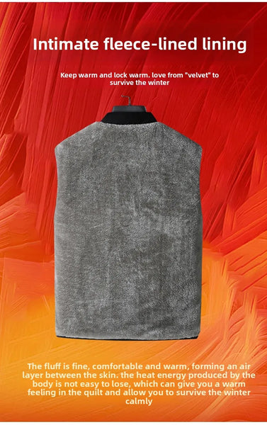 Thickened Fleece Jacket for Men – Ideal for Middle-Aged & Elderly Comfort