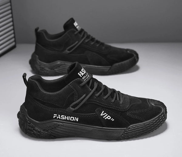 Men's Casual Fashion Sneakers – Spring/Autumn Korean Style, Trendy Youth Sports Shoes, Lightweight Single Shoe Design