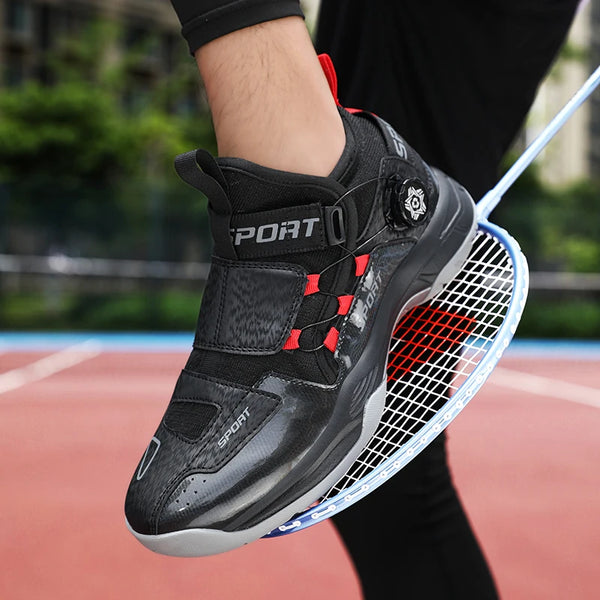 Men’s Badminton & Tennis Shoes – Anti-Slip, Cushioned, High-Performance Sneakers for Outdoor Sports