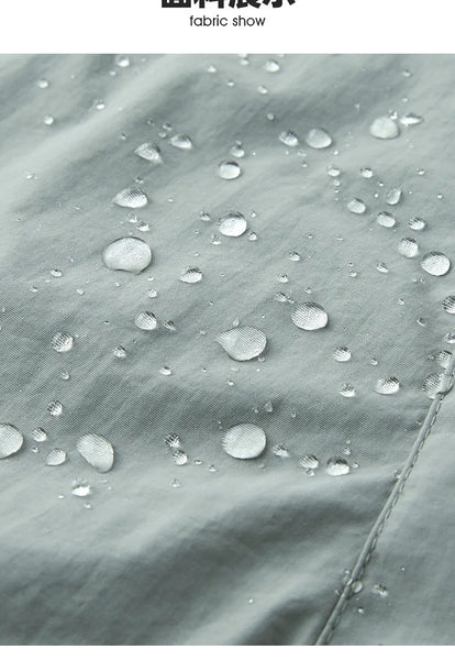 Men’s Vintage Bomber Jacket – Grayish Green, Hooded, Windproof, Quick-Dry, Reflective Training Coat