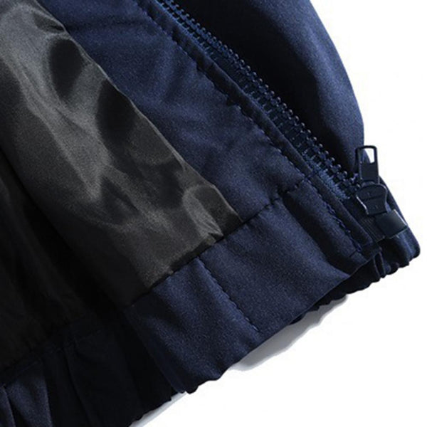 Men's Baseball Bomber Jacket – Casual Streetwear, Spring Autumn Loose Fit Outdoor Coat