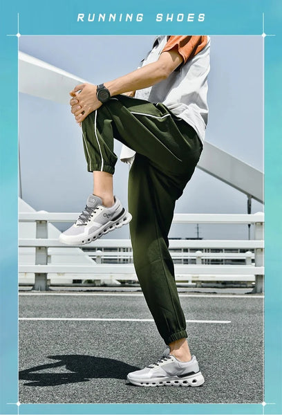 Spring Ultralight Running Shoes – Men's & Women's Breathable Platform Sneakers, Outdoor Gym Tennis Athletic Footwear