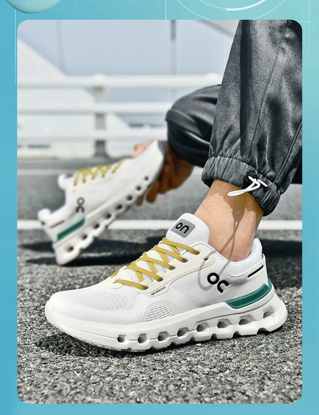 Spring Ultralight Running Shoes – Men's & Women's Breathable Platform Sneakers, Outdoor Gym Tennis Athletic Footwear