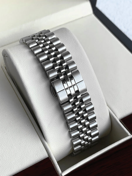 PABLO RAEZ Men's Luxury Silver Watch – SUS304 Steel, Luminous, Waterproof