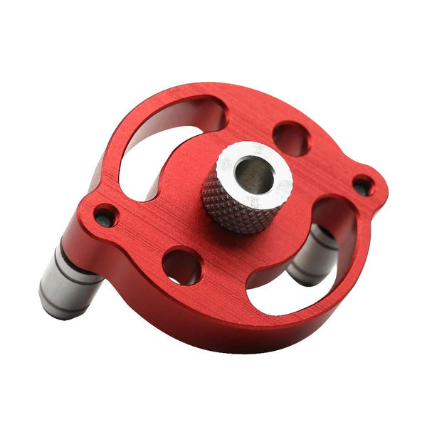 3-10mm Dowel Jig Kit - Self Centering Drill Guide Locator with 8 Steel Bushing -Woodworking Aluminum Alloy Hole Puncher