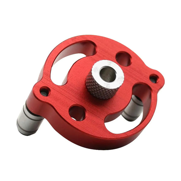 3-10mm Dowel Jig Kit - Self Centering Drill Guide Locator with 8 Steel Bushing -Woodworking Aluminum Alloy Hole Puncher