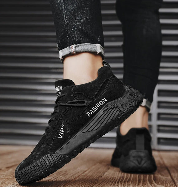 Men's Casual Fashion Sneakers – Spring/Autumn Korean Style, Trendy Youth Sports Shoes, Lightweight Single Shoe Design