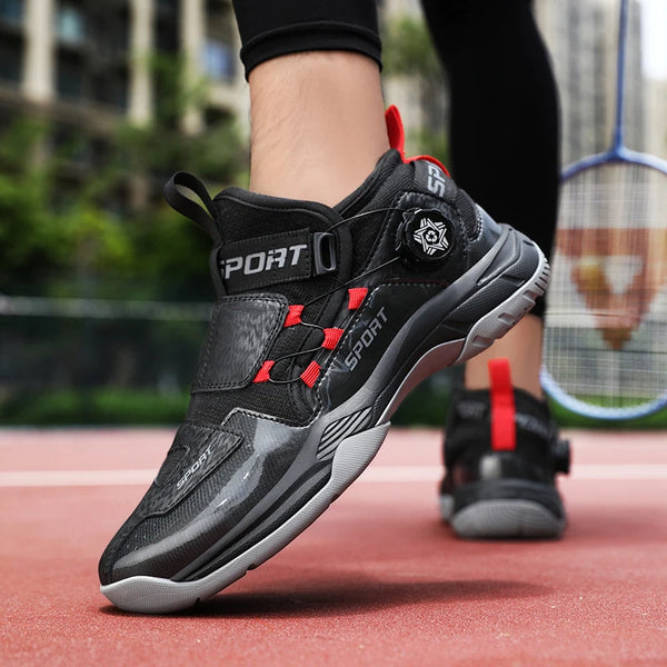 Men’s Badminton & Tennis Shoes – Anti-Slip, Cushioned, High-Performance Sneakers for Outdoor Sports