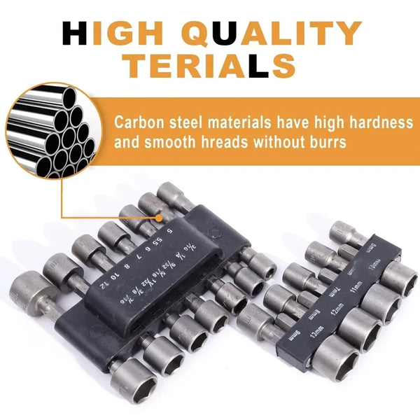 Pro-Grade Magnetic Nut Drivers – For DIYers & Pros Alike