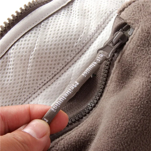 Men’s Norwegian Fleece Jacket – Thick Double-Sided, Casual Loose Fit, Plus Size Winter Coat