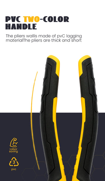 🧰 Household Heroes: 3 Essential Pliers for Every Fix
✨ Grip, Snip, Precision—All in One Set
🔧 Power Trio: Wire, Needle-Nose & Diagonal Pliers
💪 Built for DIY: 8", 6", and Diagonal Pliers That Deliver
🛠️ The