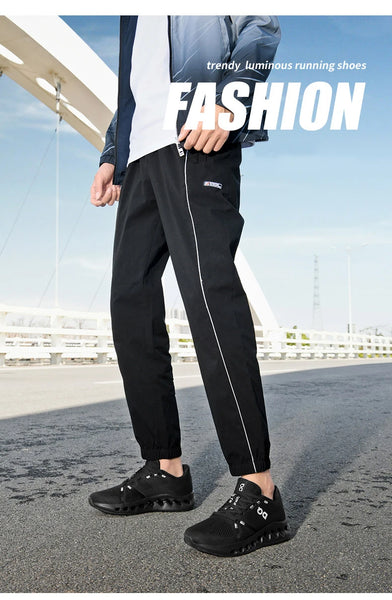 Men's Running Shoes – Breathable Lightweight Sneakers, Shock Absorption, Non-Slip, Gym Training & Athletic Sports Footwear