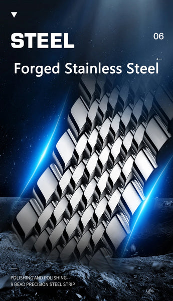 GUANQIN Men's Luxury Quartz Watch – Dual-Language Date, Waterproof, Luminous