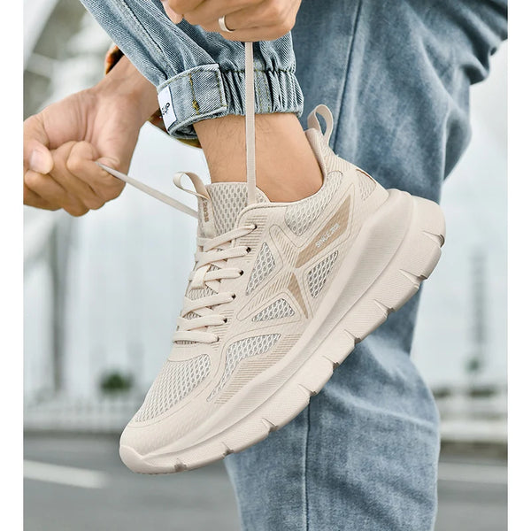 Unisex Couple Sneakers – Lightweight Spring Running Shoes, Anti-Slip, Soft Sole, Gym Training & Tennis Footwear