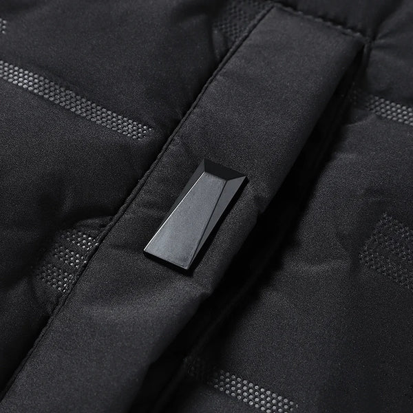 Men's Slim Fit Cotton Bomber Jacket – Thicken Padded Streetwear for Autumn & Winter