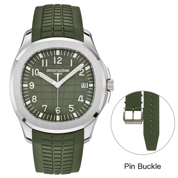 Specht&Sohne 40MM Men's Automatic Watch – Miyota 8215, Sapphire Crystal, 50M Waterproof Sport Design