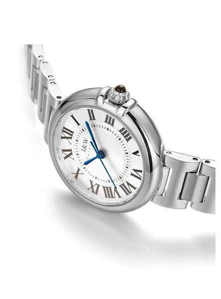 CARNIVAL Women’s Quartz Watch – Luxury Sapphire, Stainless Steel, Waterproof Fashion Wristwatch, Relogio Feminino