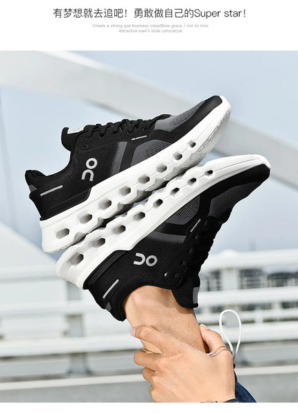 Spring Ultralight Running Shoes – Men's & Women's Breathable Platform Sneakers, Outdoor Gym Tennis Athletic Footwear