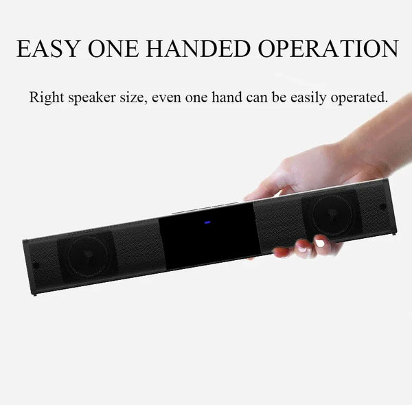 Super Powerful Sound Bar Portable Wireless Bluetooth Speaker Surround Stereo Home TV Sound Box Subwoofer FM Radio caixa de som