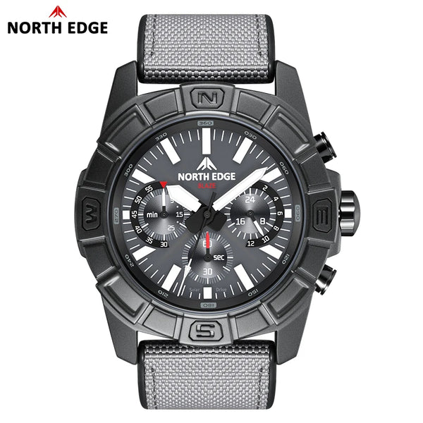 North Edge Blaze 2025 Solar Sports Watch – Waterproof, Night-Ready, Adventure-Driven
