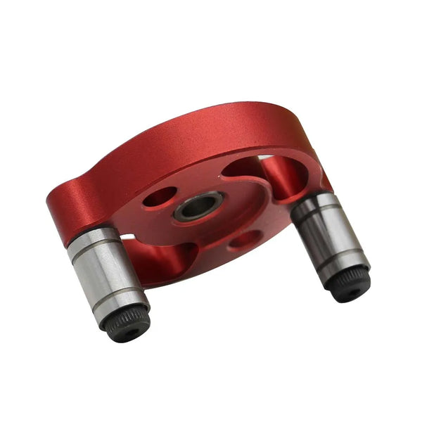 3-10mm Dowel Jig Kit - Self Centering Drill Guide Locator with 8 Steel Bushing -Woodworking Aluminum Alloy Hole Puncher