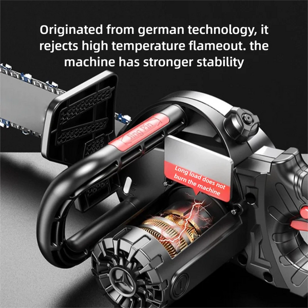 16 Inch High Power Electric Chain Saws Handheld Woodworking Cutting Wood Electric Saws Electric Chain Saw For Felling Cutting