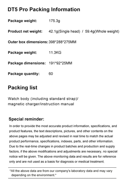 2025 For Android iOS Watch DT5pro Smart Watch 4GB Big Memory GPS Navigation MP3/MP4 Player APP Download Sports trackr Smartwatch