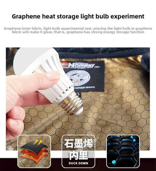 Men's Norwegian Fleece Hooded Jacket – Thick Plus Size Autumn/Winter Outdoor Coat, Warm Couple Fleece Outerwear