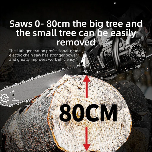 16 Inch High Power Electric Chain Saws Handheld Woodworking Cutting Wood Electric Saws Electric Chain Saw For Felling Cutting