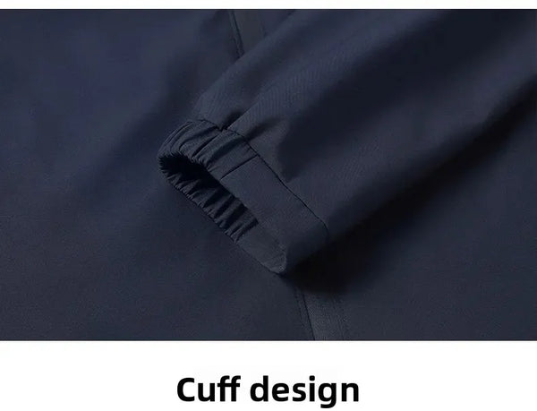 Thickened Fleece Jacket for Men – Ideal for Middle-Aged & Elderly Comfort