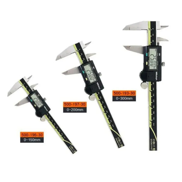 Mitutoyo 500-196-30 LCD Digital Vernier Calipers 0-150mm Electronic Stainless Steel Measuring Tool 6 Inch