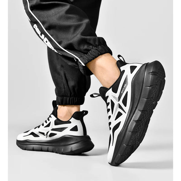 Unisex Couple Sneakers – Lightweight Spring Running Shoes, Anti-Slip, Soft Sole, Gym Training & Tennis Footwear