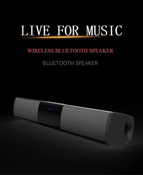 Super Powerful Sound Bar Portable Wireless Bluetooth Speaker Surround Stereo Home TV Sound Box Subwoofer FM Radio caixa de som