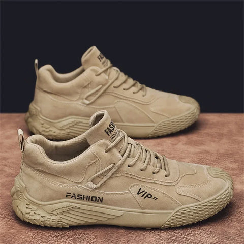 Men's Casual Fashion Sneakers – Spring/Autumn Korean Style, Trendy Youth Sports Shoes, Lightweight Single Shoe Design