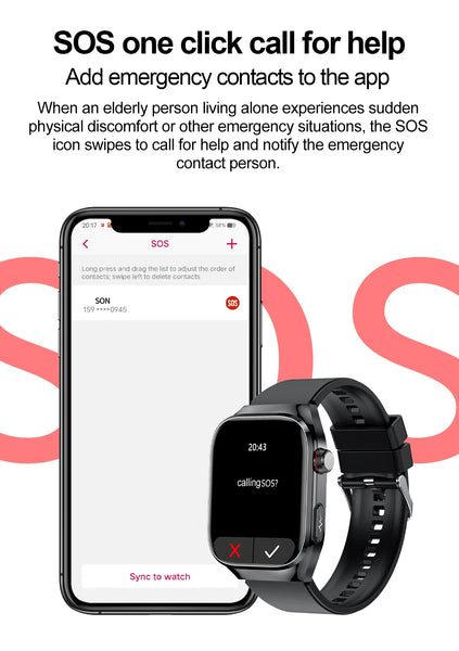 2025 New For Xiaomi Five organ examination Smart Watch Men ECG+PPG Uric Acid Blood Fat Bluetooth Call Sports Health Smartwatches