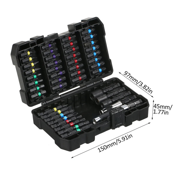 The 15PCS Drill & Screwdriver Bit Set is a compact, versatile kit designed for power tools, ideal for drilling into wood, metal, steel, and handling security screws. It’s perfect for DIY tasks, furniture assembly, and gener