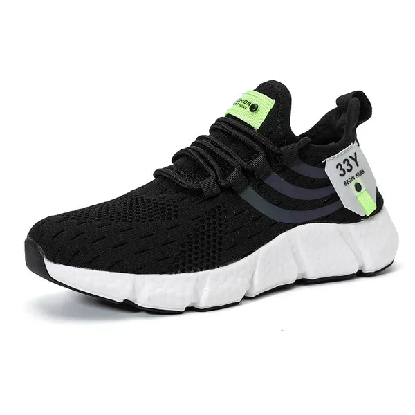 Luxury Brand Casual Sneakers – Men's & Women's Summer Running Shoes, Breathable Fashion Lace-Up Walking Footwear