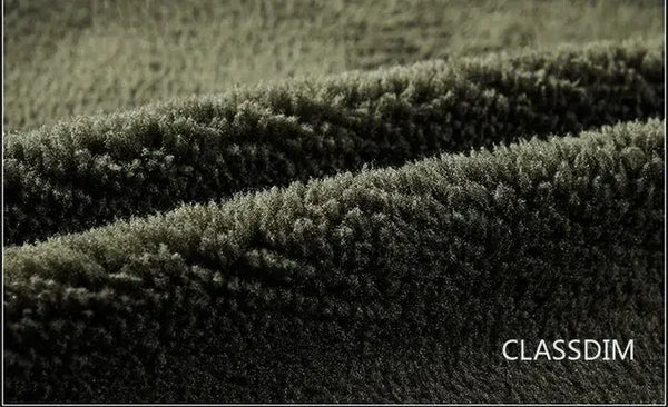 Men’s Winter Bomber Jacket – Fleece-Lined, Warm Cotton Parka, Casual Down Coat, Size 5XL