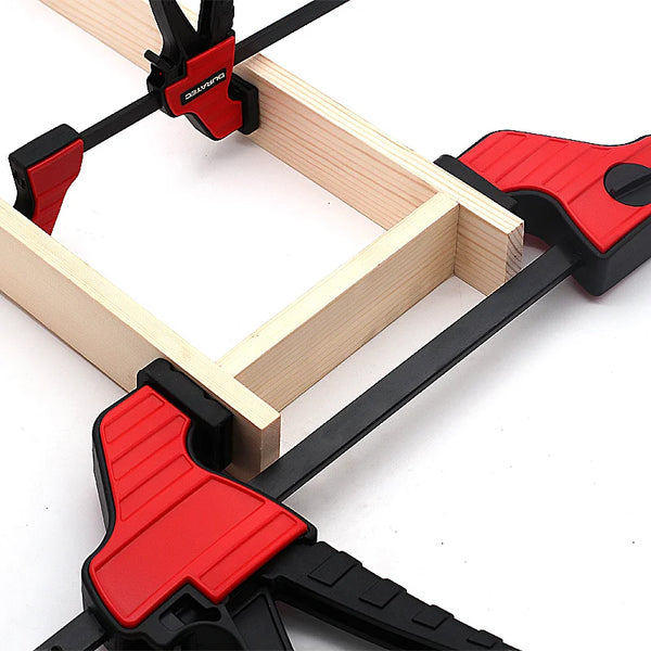 4 6 12 Inch Quick Ratchet F Clamp Heavy Duty Wood Working Work Bar Clamp Clip Kit Woodworking Reverse clamping 100 150 300mm