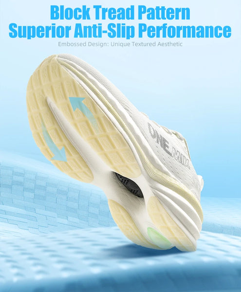 ONEMIX Men’s Running Shoes – Breathable, Wear-Resistant, Tech-Support Sneakers for Jogging & Sports