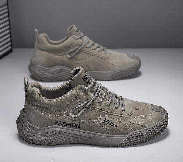 Men's Casual Fashion Sneakers – Spring/Autumn Korean Style, Trendy Youth Sports Shoes, Lightweight Single Shoe Design