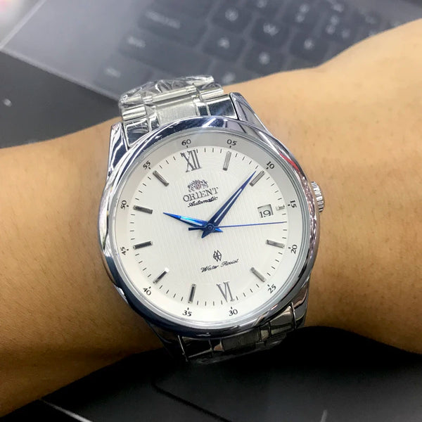 Orient Men's Luxury Automatic Watch – Tourbillon, All-Steel, Multi-Function, New