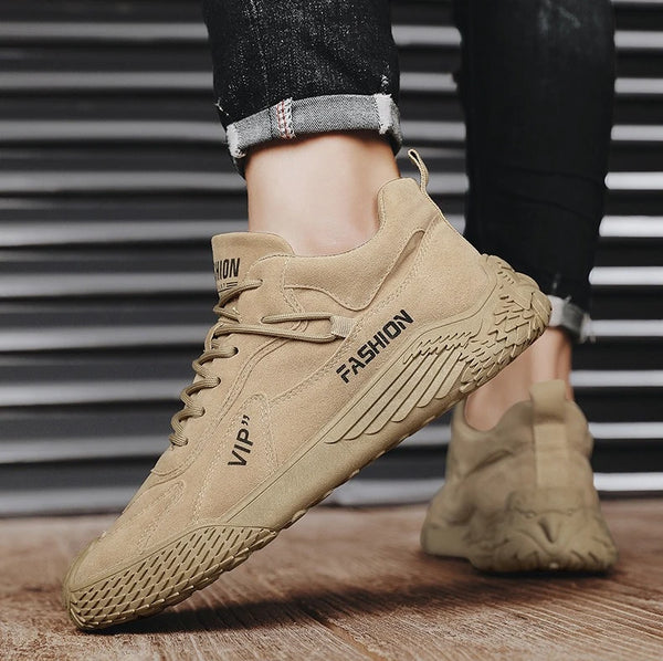 Men's Casual Fashion Sneakers – Spring/Autumn Korean Style, Trendy Youth Sports Shoes, Lightweight Single Shoe Design