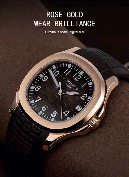 Specht&Sohne 40MM Men's Automatic Watch – Miyota 8215, Sapphire Crystal, 50M Waterproof Sport Design