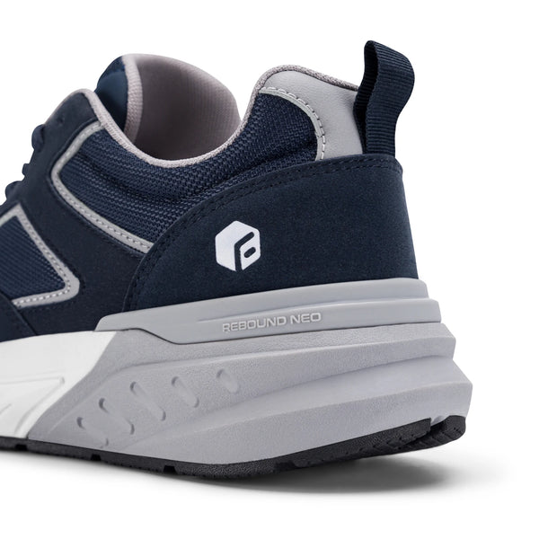 FitVille Men's Running Shoes – 4E Wide Width, Arch Support, Heel Pain Relief, Flat Feet, Plantar Fasciitis Sneakers